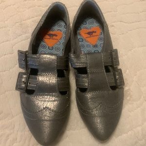RocketDog Pewter Spectator Flats